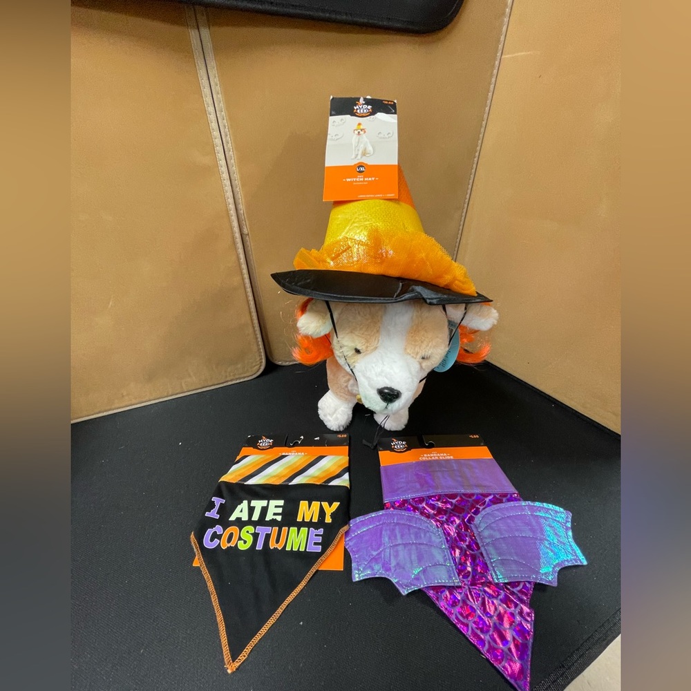 Halloween hat bandanna bundle